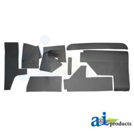 A & I PRODUCTS Cab Upholstery Kit, Black 0" x0" x0" A-CKT305L
